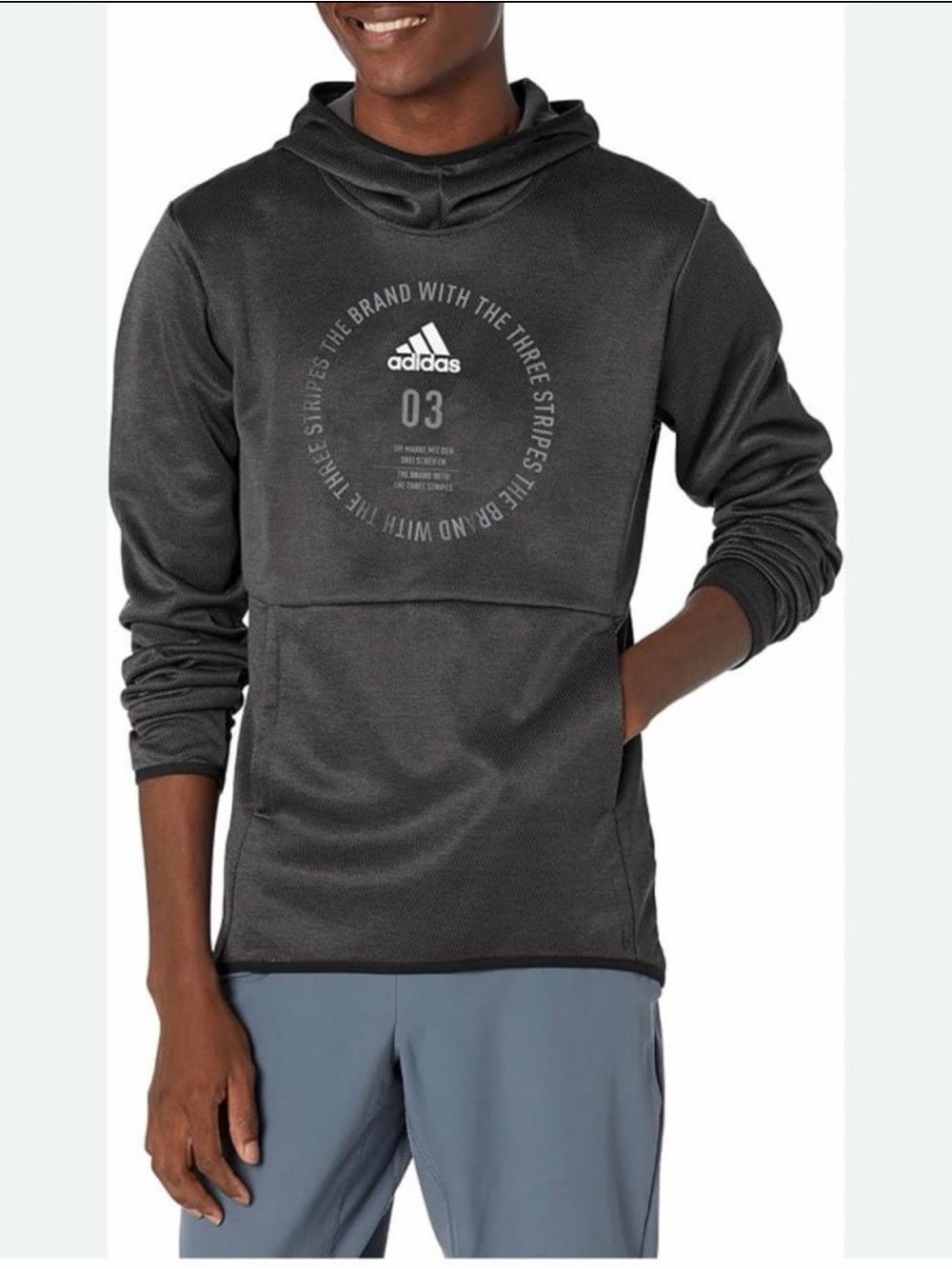 Adidas ClimaWarm Hoodie XL Black Performance Pullover Sweatshirt NWT